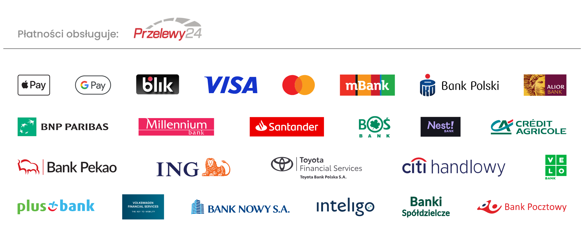 Payment methods
